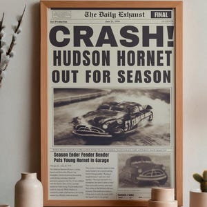 Hudson Hornet Out For Season Digital Download