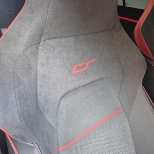 &quot;CS&quot; logo for the 2 front seats suitable for Volkswagen Golf 8 GTI Clubsport MK8 CS45