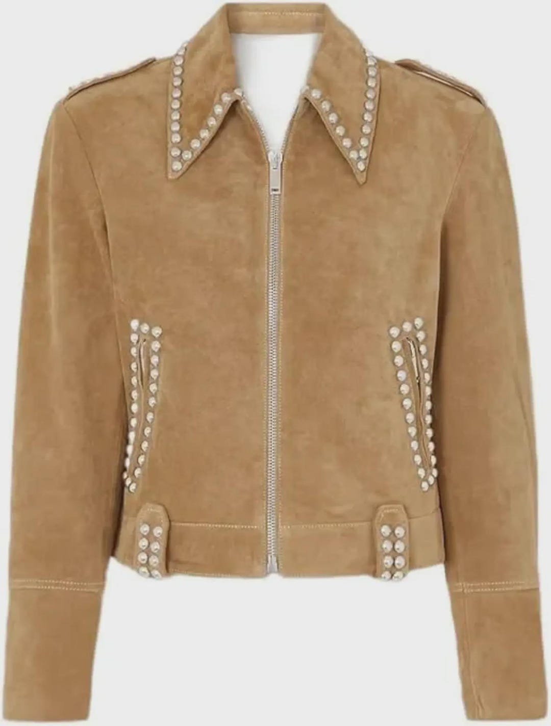 トップス eurokenvy Knit Suede Rider's Jacket eurokenvy Knit Suede Rider's Jacket