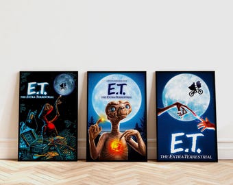 E.T. 1985 Mcdonalds Poster Extra Terrestrial - Etsy