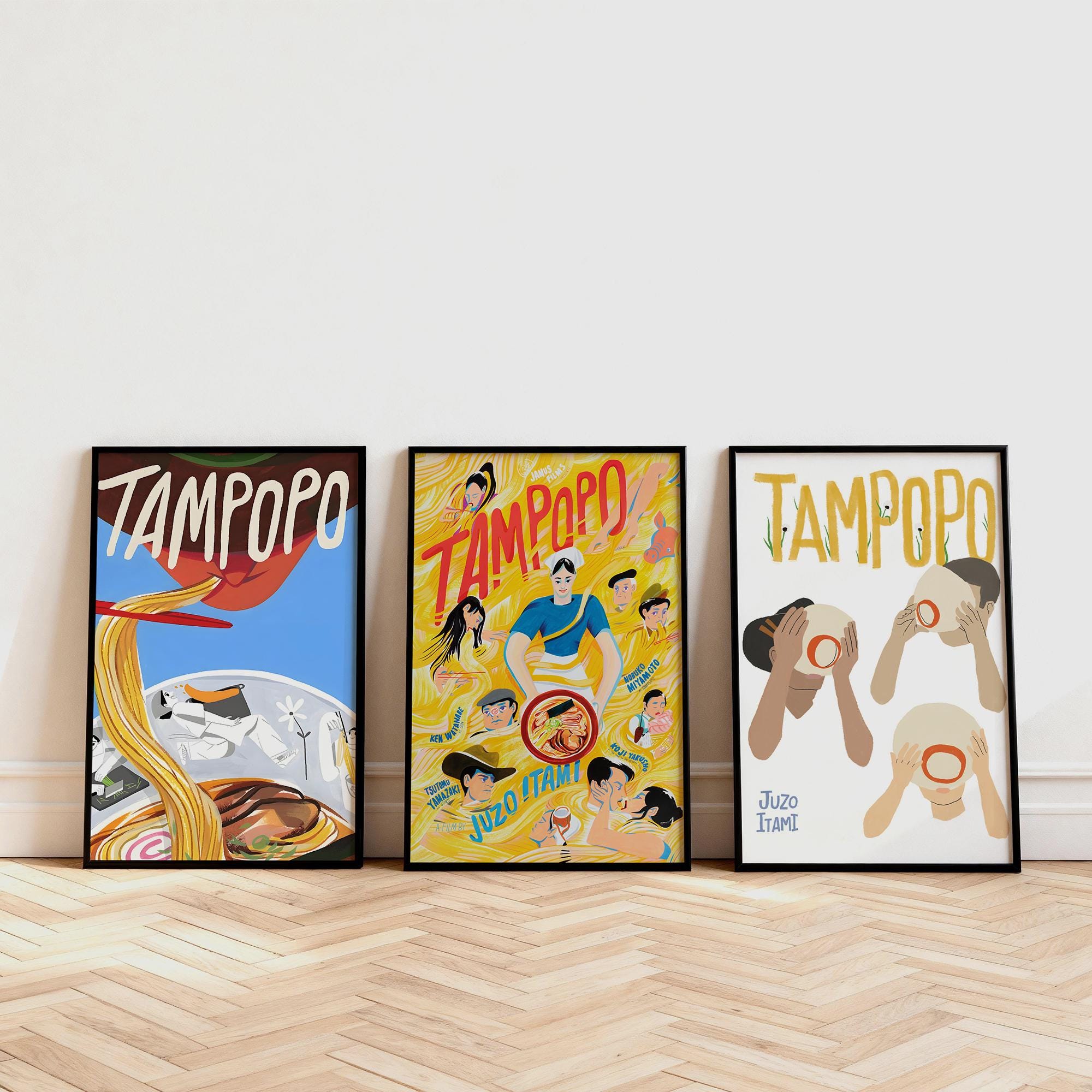 Tampopo japanese movie poster - Etsy 日本