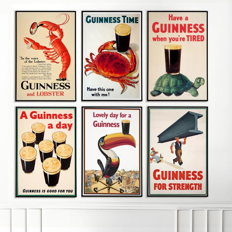 Guinness Poster - Etsy