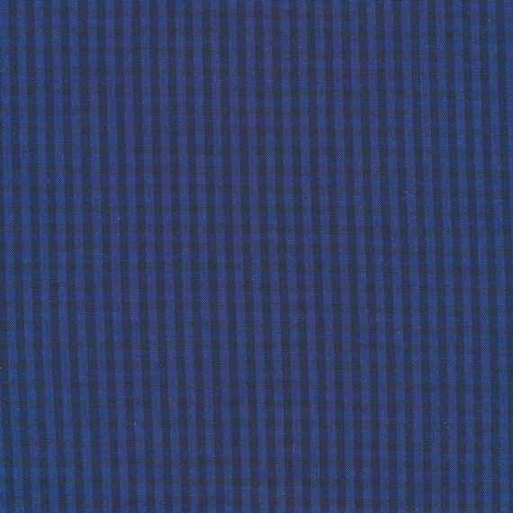Checks Please Lagoon Ocean Organic Cotton Cloud9 Blue Etsy