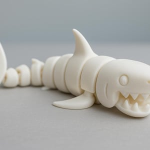 3dprinted flexi shark