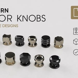 STL Door Knobs Collection