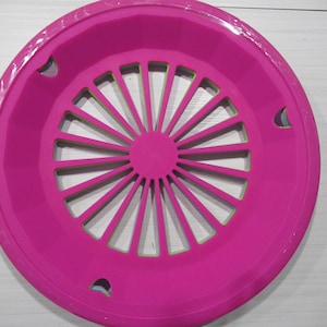 Supports pour assiettes en carton. Lot de 8, 4 couleurs différentes