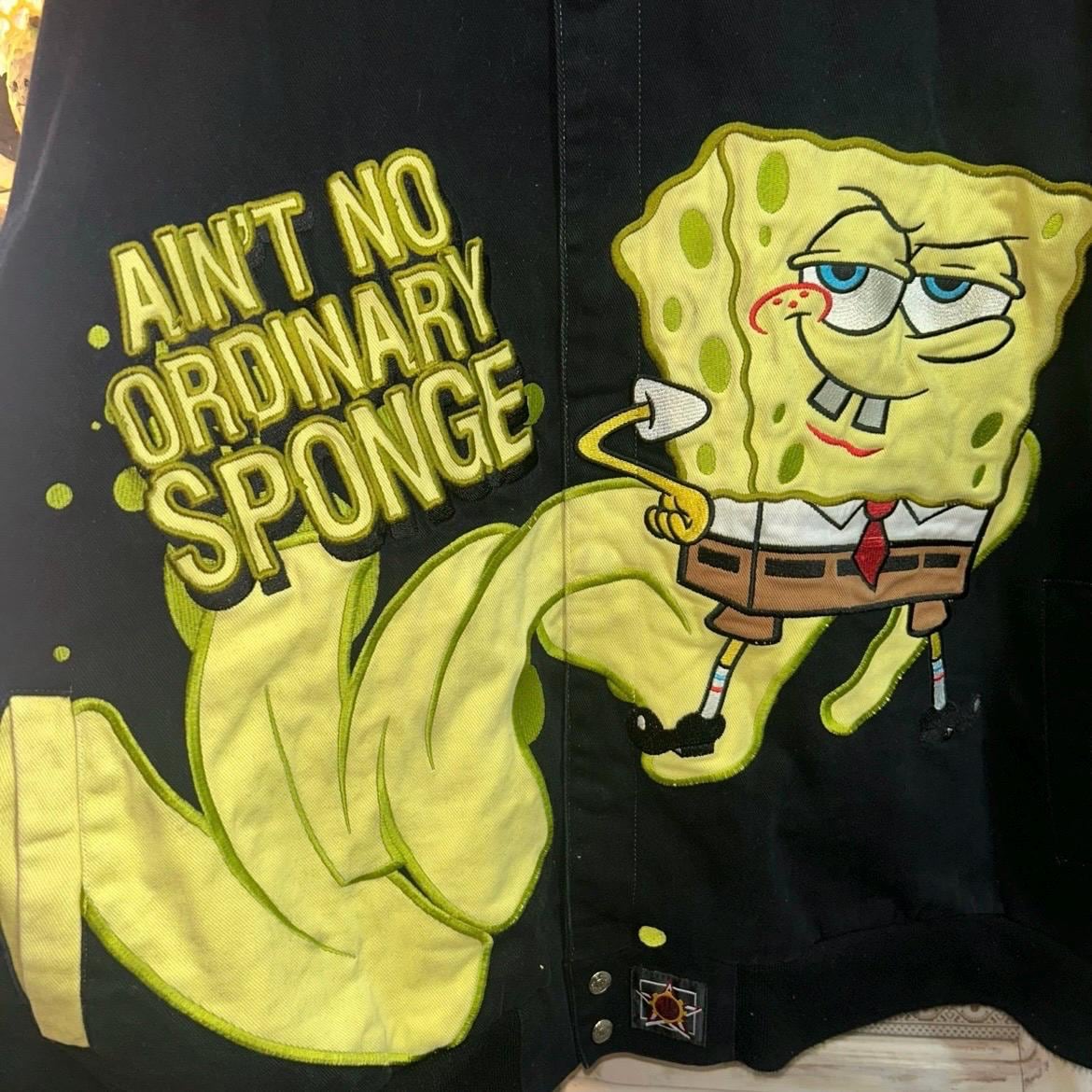 JH Design Nickelodeon Spongebob Jeff Hamilton Racing Jacket Men
