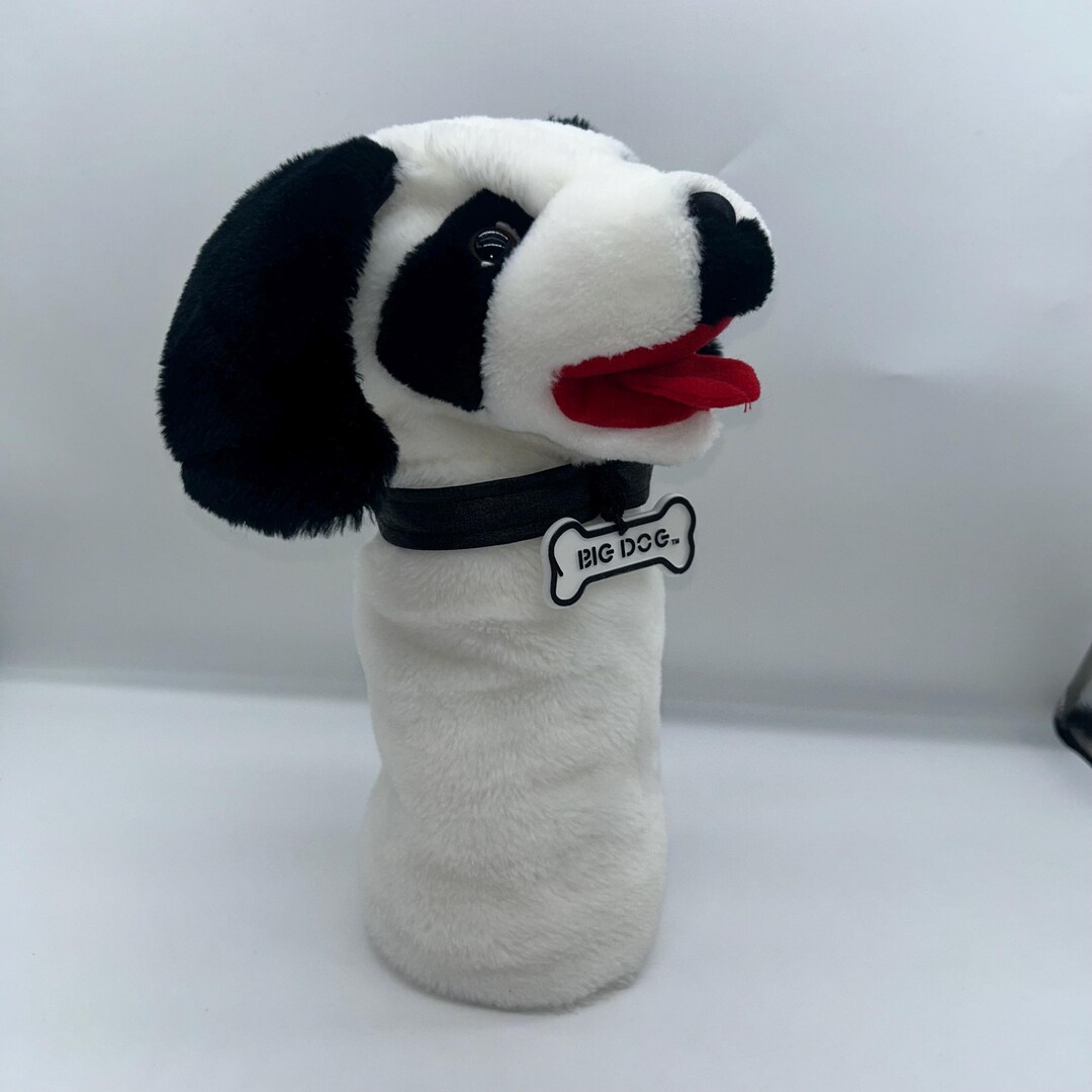 Vintage Big Dog Puppet Golf Head Cover 11.5