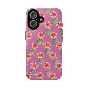Floral Phone Case, Tough Cases, Flower Phone Cover, Cute Phone Accessory, Spring Gift, Floral Design Case