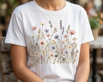 Wildblumen-PNG, botanische Blumen-Cliparts, minimalistische florale Sublimationsdrucke, von der Natur inspirierte PNG-Dateien für DIY-Bastelarbeiten, sofortiger digitaler Download