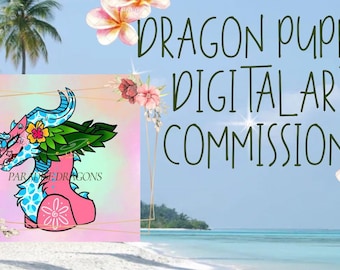 Dragon puppet pfp/Digital art commissions