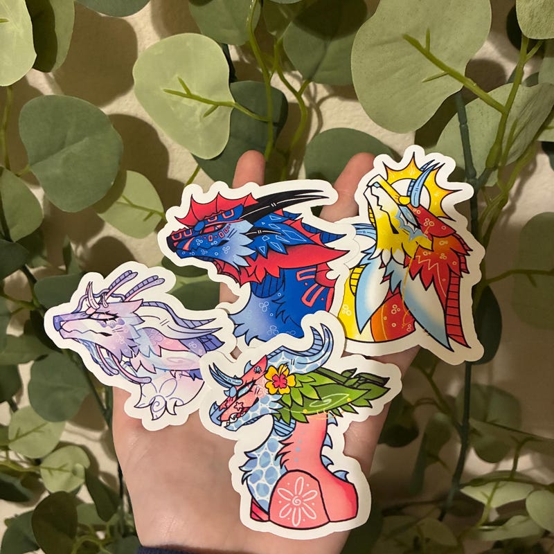 Forkscales Dragon Puppets - Etsy