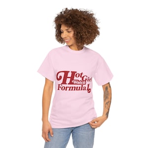Hot Girl Watch Formula 1 Formula Tee - Unisex Heavy Cotton T-Shirt, Trendy Graphic Tee, Summer Fashion, Gift for Her, Casual Style