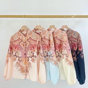 chemisier bohème femme en coton