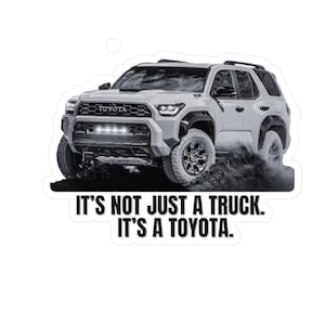 New Toyota 6th Gen 4Runner sticker, perfect gift for 4Runner fans