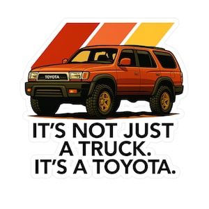 Adesivo Toyota 3ª geração 4Runner, decalque de vinil para veículos