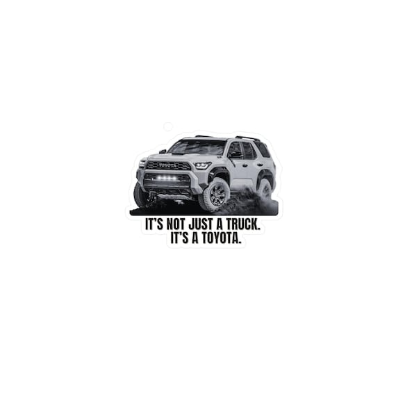 Toyota 4Runner 6th Gen Sticker: Vibrant Vinyl Decal for Car Enthusiasts