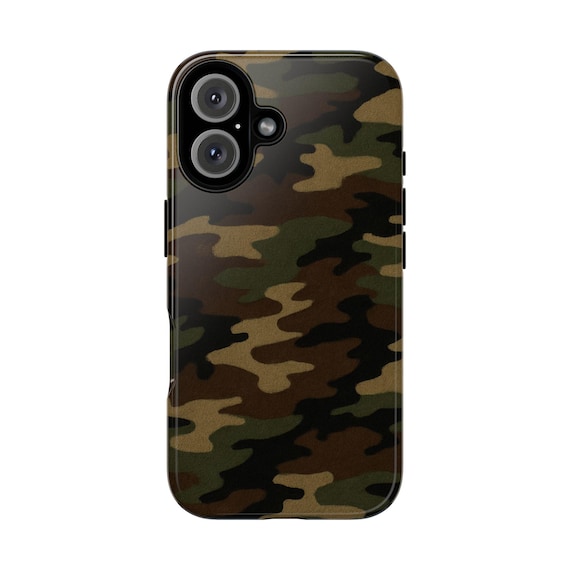 Phone Case, Camo Design, Poncho Liner Inspired, Durable Protection, Gift for Him, Overlanders, Veterans, Military, Outdoorsy, Unique,