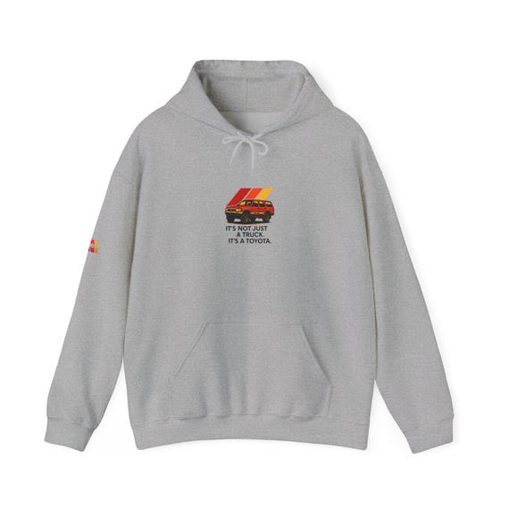 Toyota 4Runner Hoodie, Vintage Truck Sweatshirt, Car Enthusiast Gift, Overland Gear Pullover, Unisex Hooded Jumper, Off-Road Apparel