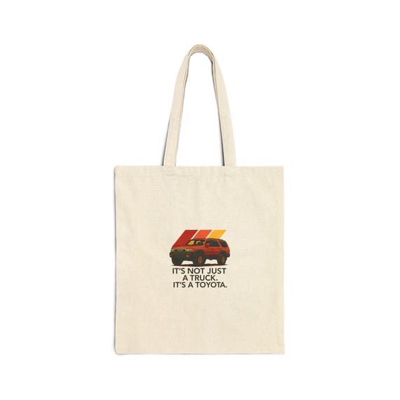 Toyota 4Runner Tote Bag: Off-Road Adventure, Car Enthusiast Gift