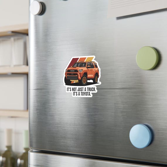 6th Gen 4Runner Vinyl Decal Sticker: Rig, Laptop, Toolbox