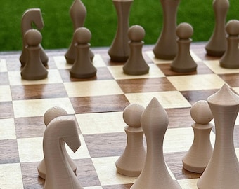 Minimalistisch schaakspel - STL