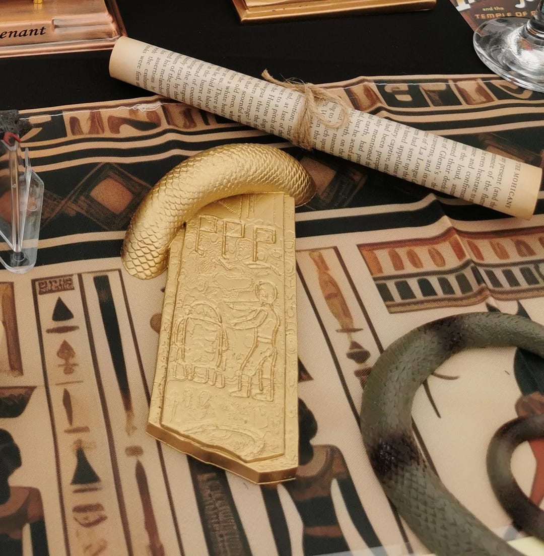 Vintage Leather Indiana Jones w/Greek Hieroglyphics 7.25 Grail Diary Indiana Jones Journal, Indiana Jones Diary  main image 3