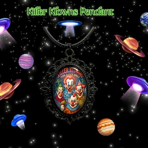 Killer Klowns Pendant and Necklace