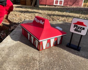 Pizza Hut vintage a escala 1/64