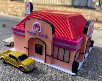Restaurante Taco Bell a escala 1/64