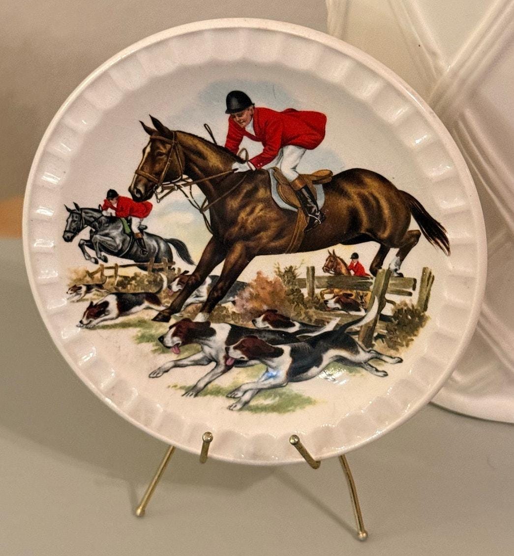 Ralph Lauren Equestrian Plates - Etsy