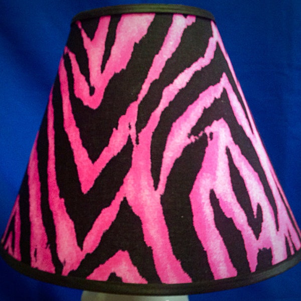 Zebra Lamp Shade Etsy