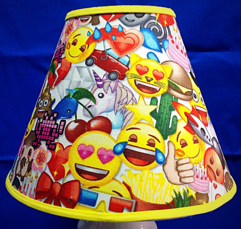Emoji Lamp Shade Etsy UK