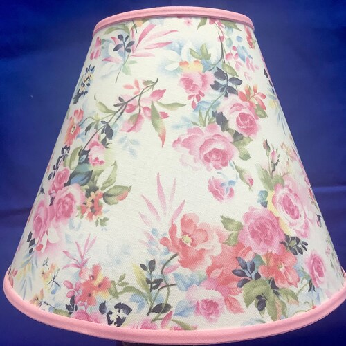 Pink Roses New Pattern Lamp Shade Etsy