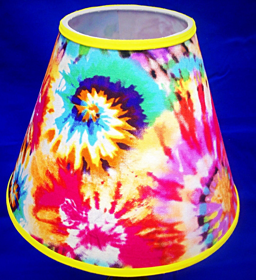Tye Dye Lamp Shade Retro Etsy