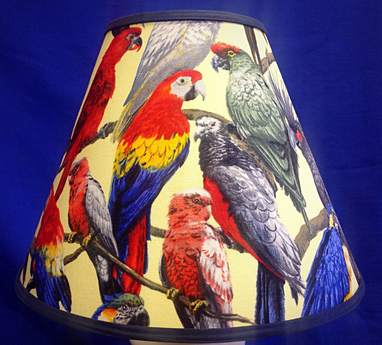 Parrots Lamp Shade Etsy