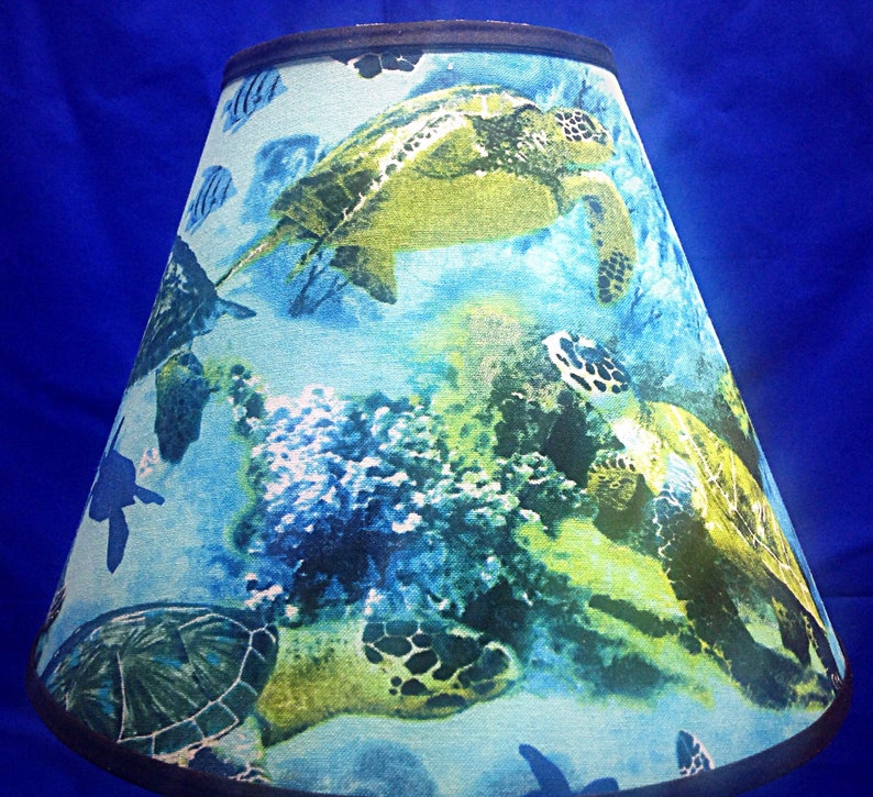 Sea Turtle Lamp Shade