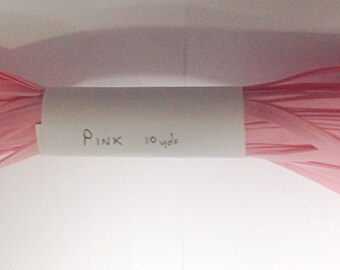 Pink 1/4 inch Double Fold Bias Trim Tape  10 Yds