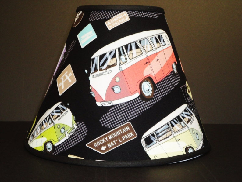 Vintage Retro Vans Lamp Shade image 1