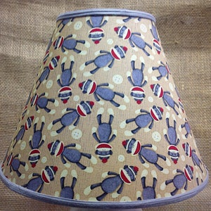 Sock Monkey Lamp Shade