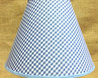 Choose Which Color Gingham Blue Green Pink Purple Red Lamp Shade