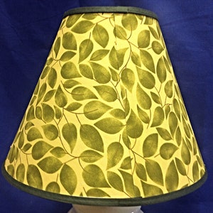 Green Leaves Lamp Shade