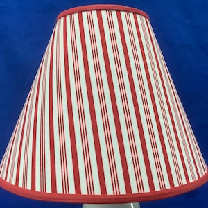 Peppermint Stripe Lamp Shade