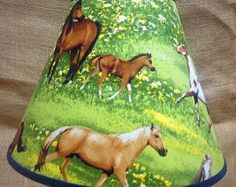 Horse Lamp Shade Horse Lamp Shade, Horse Themed Lamp Shades