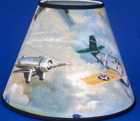 Fighter Planes Lamp Shade Fighter Planes Lamp Shade, Aeroplane Lamp Shade
