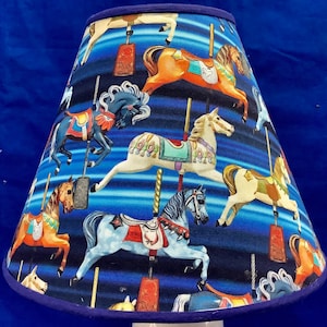 Carousel Horse Lamp Shade
