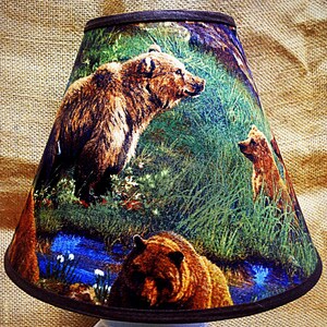 Brown Bear Lamp Shade