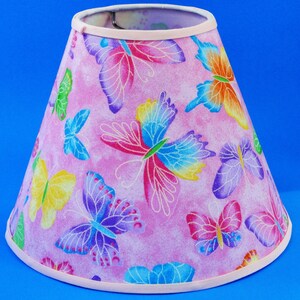 Pink Butterfliy Lamp Shade