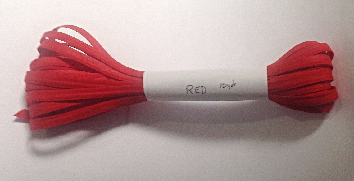 Red 1/4 Inch Double Fold Bias Trim Tape 10 YDS Etsy