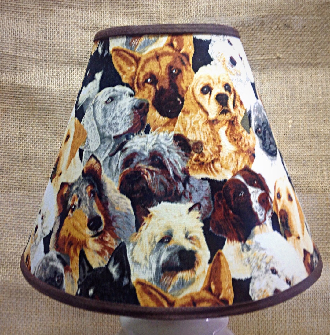 Different Breeds of Dog Lamp Shade - Etsy